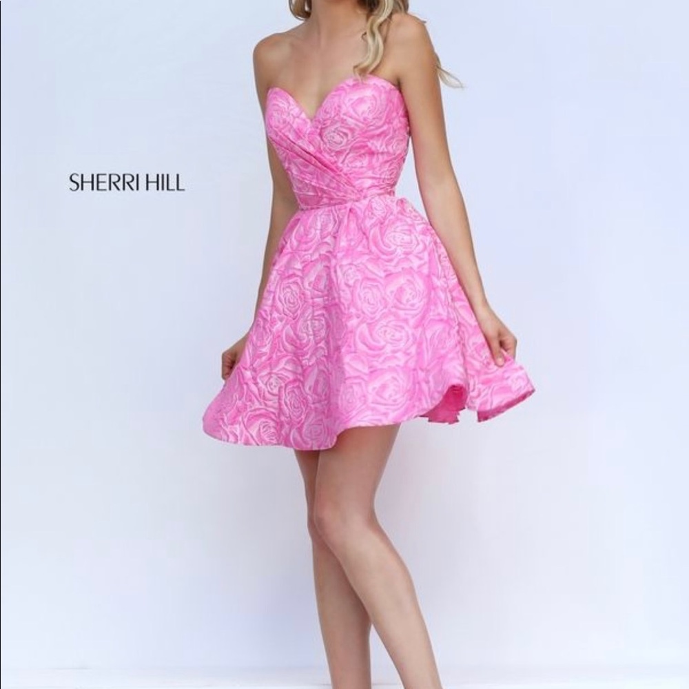 Sherry Hill Mini Dress, Soft Pink